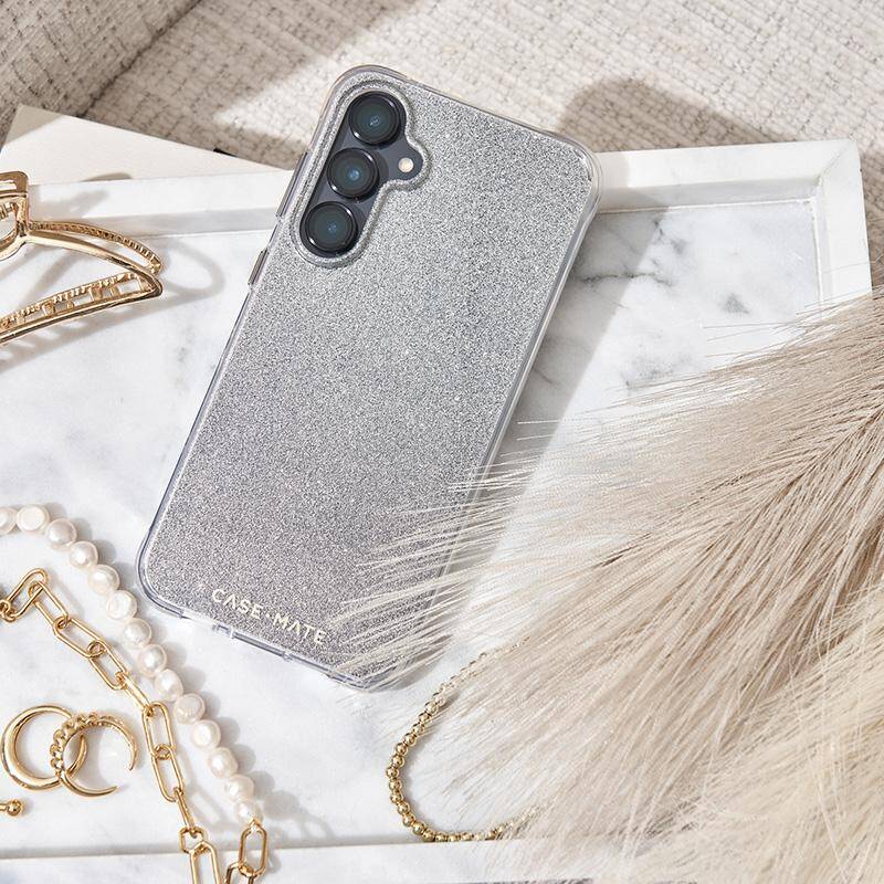 Etui Case-Mate Sheer Crystal do Galaxy S23 FE 5G, złote